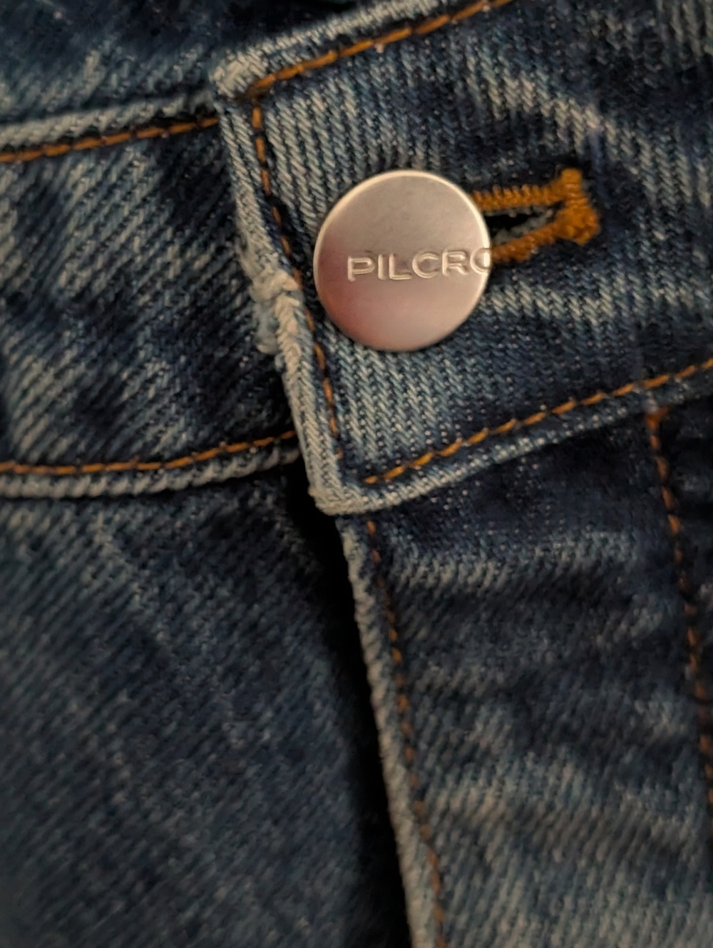 Pilcro Reworked Blue Denim Skirt, Sample Piece, 27..New - Picture 4 of 5